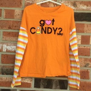 Girls Halloween Long Sleeve T-shirt